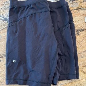 Lululemon shorts (2 pair)